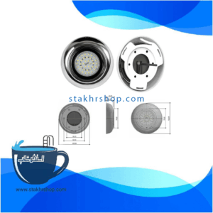 چراغ استخری روکار استیل مدل MINI-Clicker